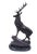 Large Bronze Stag Statuettes after Moigniez, 20th Century, Set of 2 For Sale - Image 6 of 18