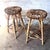 Bamboo High Stools by Franco Albini, Set of 2 For Sale - Image 6 of 9