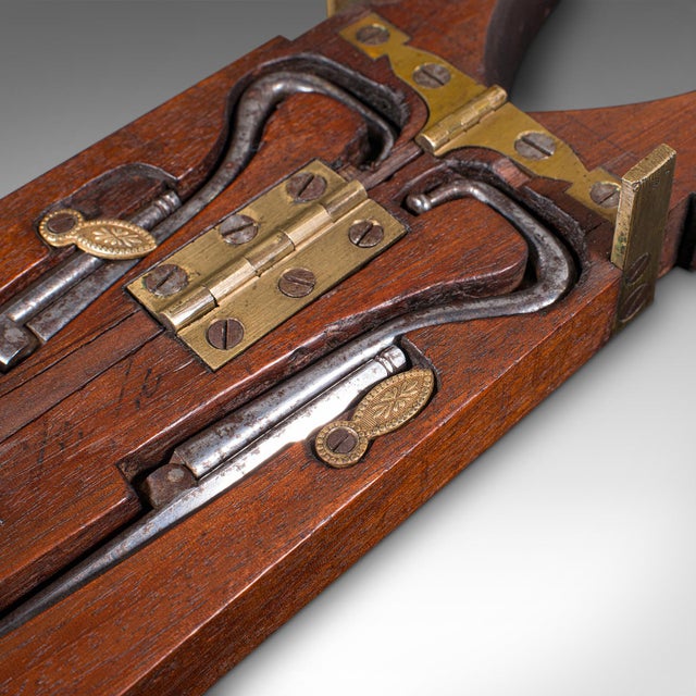 Antique Officer's Field Boot Jack, English, Oak, Campaign Shoe Pull, Georgian For Sale - Image 10 of 12