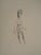 Charles Picart Le Doux, Half Nude Lady in Fishnet Stockings, Copper Engraving For Sale