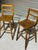 Pair of Unusual Antique Folding Chairs / Stools From England For Sale - Image 4 of 18