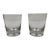 Signed Luxury Baccarat Crystal Whiskey Lowball Tumbler Glasses - Pair For Sale