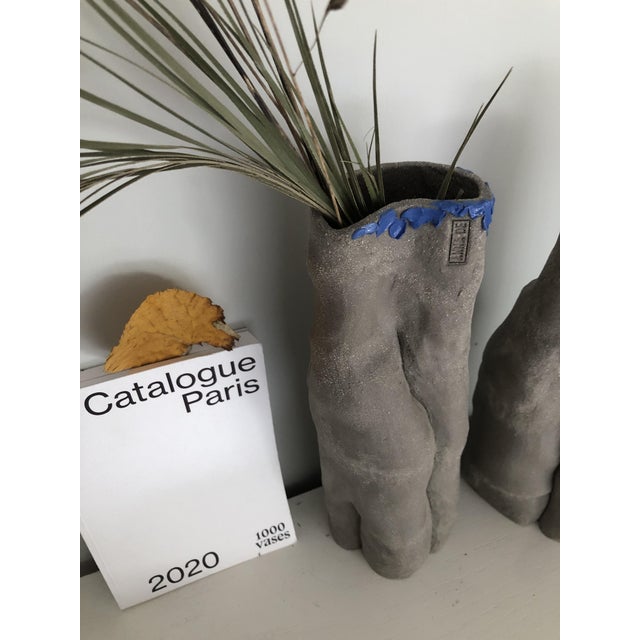Ceramic Raw Sculptural Series 08 Ceramic Vase by Anna Demidova For Sale - Image 7 of 8