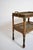 1920s Green and Natural Rattan Side Table, 1920s For Sale - Image 5 of 6