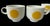 Vintage MCM Rosenthal Studio Line Wolf Karnagel Punktal Gelber Design 6 Cups and Saucers For Sale - Image 11 of 11