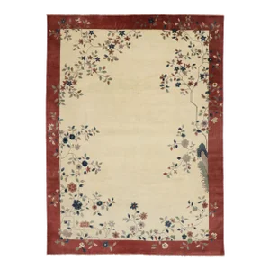 Vintage Chinese Art Deco Style Rug - 08'11 X 12'00