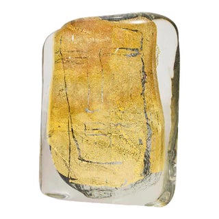 Beatus Vir Glass Sculpture by Luigi Benzoni For Sale