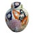 Chinese Floral/Leaf Pattern Ceramic Ginger Jar For Sale