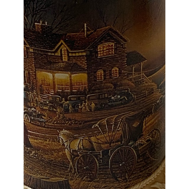 1980s Terry Redlin "Harvest Moon Ball" Collectible Beer Stein For Sale In Baltimore - Image 6 of 12