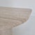 Beige Travertine Coffee or Side Table in Teardrop Shape, Italy, 1989 For Sale - Image 8 of 12