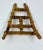 Wood Vintage Small Tortoisehell Bamboo Art Easel/ Picture Frame Display For Sale - Image 7 of 7