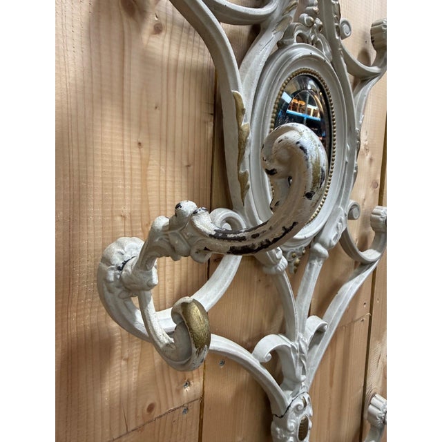 Art Nouveau Cast Iron Coat Rack with Drip Tray, 1890s For Sale - Image 6 of 8