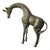 Mid Century Brass Giraffe For Sale
