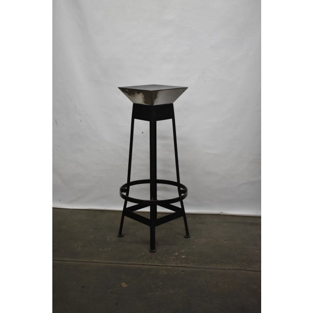 Metal Oblik Eiffel Bar Stool For Sale - Image 7 of 7
