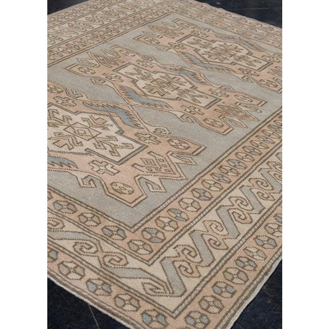 Turkish Vintage Anatolian Rug 6' x 7'10" For Sale - Image 9 of 10