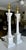 1960s Tall Italian Column Neoclassic Alabaster Table Lamps - a Pair For Sale - Image 9 of 18