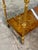 Italian Burl Wood and Brass Bar Cart, 1950s For Sale - Image 11 of 15