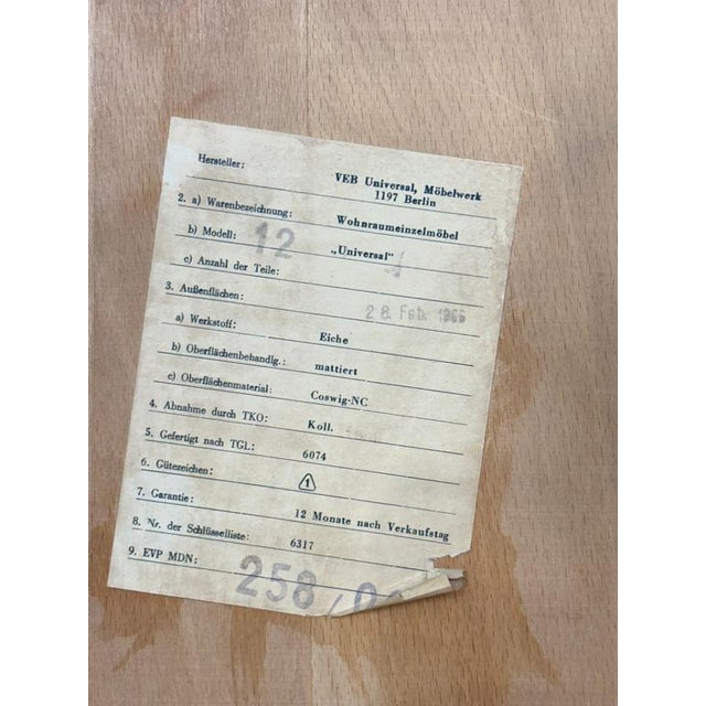 Mid-Century Modern Sideboard in Oak For Sale - Image 13 of 14