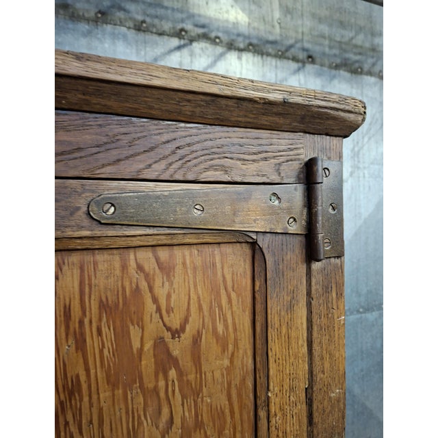 Baker's Cabinet on Wheels in Pine For Sale - Image 10 of 14