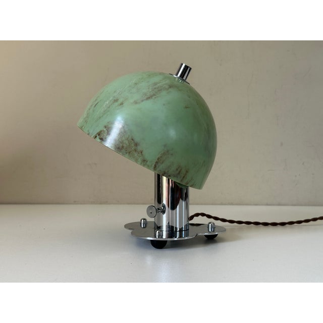 1950s Art Deco Style Lamp from WMF Ikora, 1950 For Sale - Image 5 of 18
