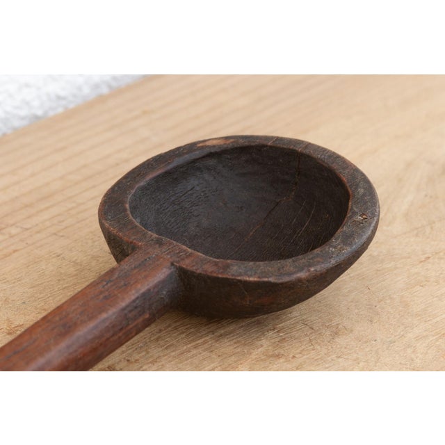 Village Rustic Wood Pot Stirrer For Sale In Los Angeles - Image 6 of 7