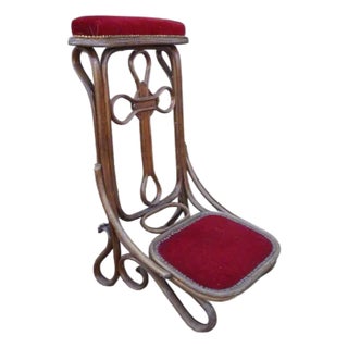 Thonet Bentwood Praying Stool or Prie-Dieu c.1900s For Sale