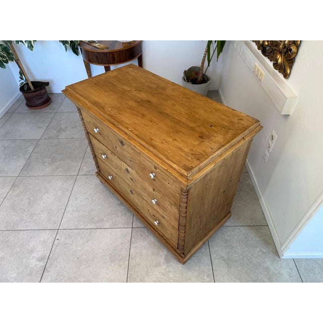 Chest of Drawers in Spruce For Sale - Image 10 of 16