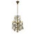Italian Wrought Iron and Crystal Cage Chandelier, 1940s For Sale - Image 14 of 14