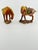 Chinese Vintage Sancai Glaze Ceramic Horse Figurines Set - Tang Dynasty Style - Pair of 2 For Sale - Image 3 of 8