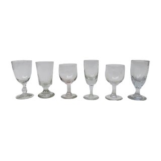 Wine Glasses, Set of 6 For Sale