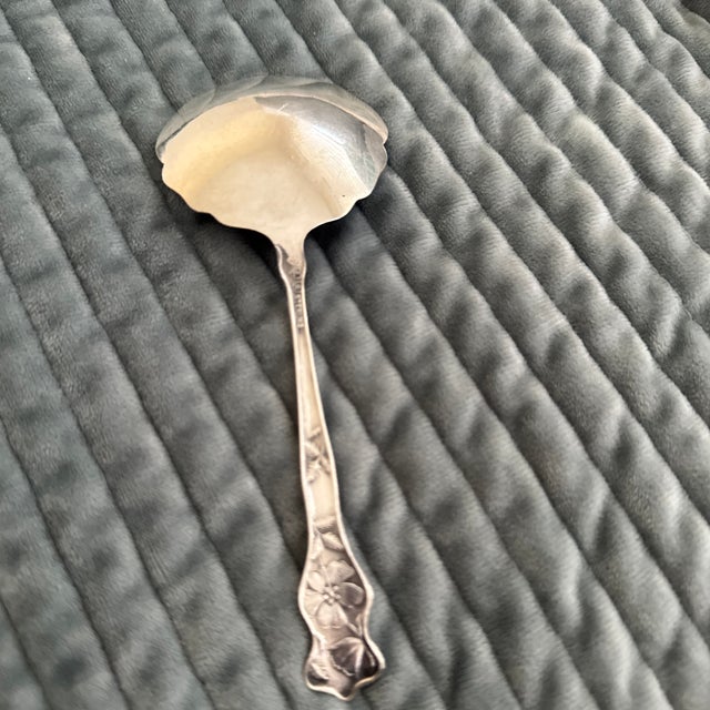 Metal Rare Payer & Baker Mfg. Co Sterling Silver 5 1/2" Confection Server For Sale - Image 7 of 7