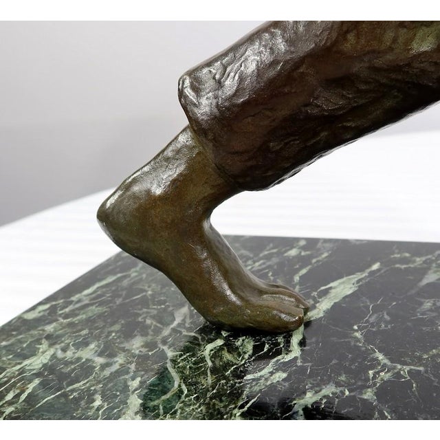 A. Kelety, Art Deco Sower, 1930, Bronze For Sale - Image 12 of 18