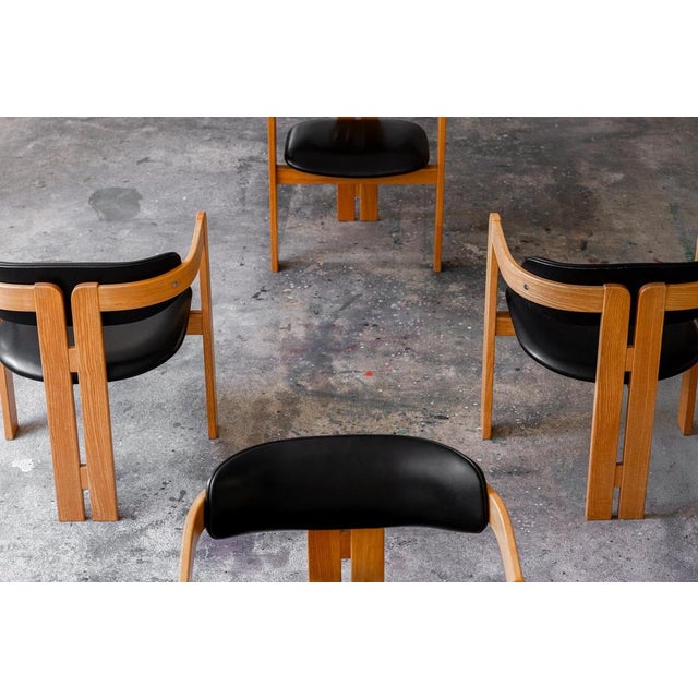 Italian Dining Chairs, 1970s, Set of 6 For Sale - Image 4 of 8