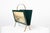 Hollywood Regency Magazine Rack with Painted Scene, France, 1950s For Sale - Image 6 of 14