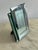 Glass Art Deco Mirrored Glass Photo Holder, 1940s For Sale - Image 7 of 14
