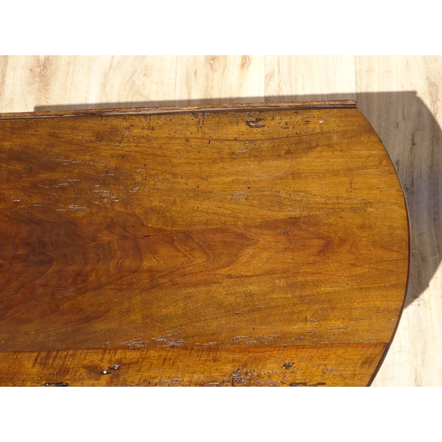Top Flap Table in Walnut For Sale - Image 18 of 18
