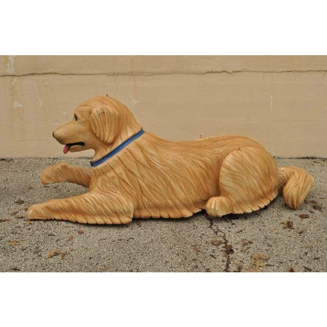 Large Oversized Fiberglass Labrador Retriever Dog Mannequin Retail