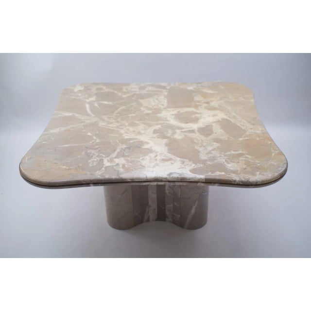 Italian Marble Coffee Table, 1970s For Sale - Image 4 of 14