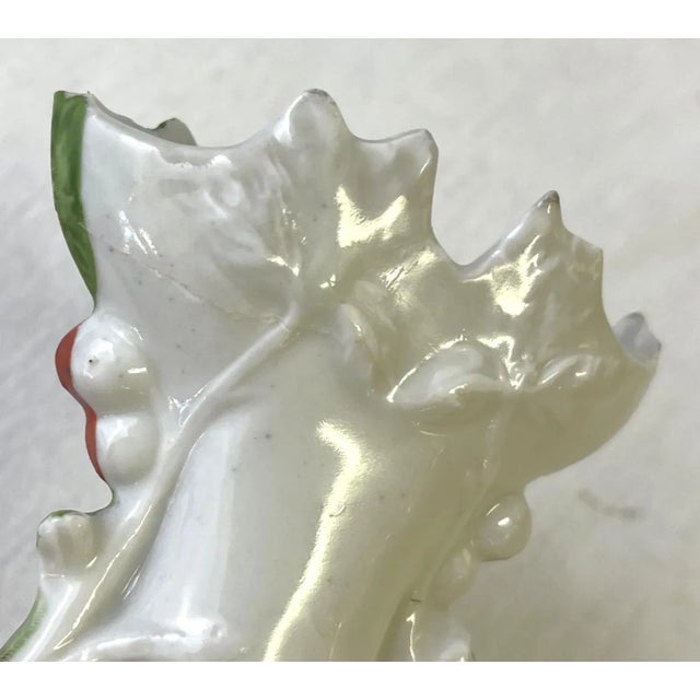 Early 1900's Roycroft Porcelain Style Arts and Crafts Briar Patch Miniature Vases- a Pair For Sale - Image 12 of 12