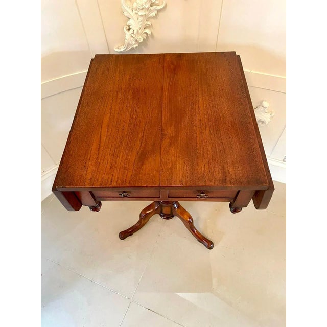 Antique Victorian Elm Freestanding Centre Table For Sale - Image 6 of 13