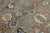Textile Modern Oushak Style Hand-Knotted Wool Rug in Taupe, Indigo, and Ochre Accents For Sale - Image 7 of 12