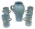 Ceramic Pitcher and Mugs from Tony Gant, Set of 5 For Sale