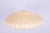 Cream Mid-Century German Cocoon Pendant Lamp from Goldkant Leuchten, 1960s For Sale - Image 8 of 10