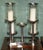 Nickel and Glass 5-Light Hurricane Candleholder Centrepiece from Colmore For Sale - Image 11 of 18