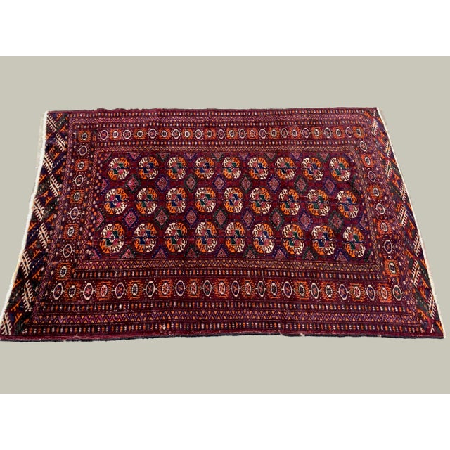 専用です　&quot;Reserved&quot; ViNTAGE TURKiSH RUG 1960s Red Vintage Turkish Rug 6'10