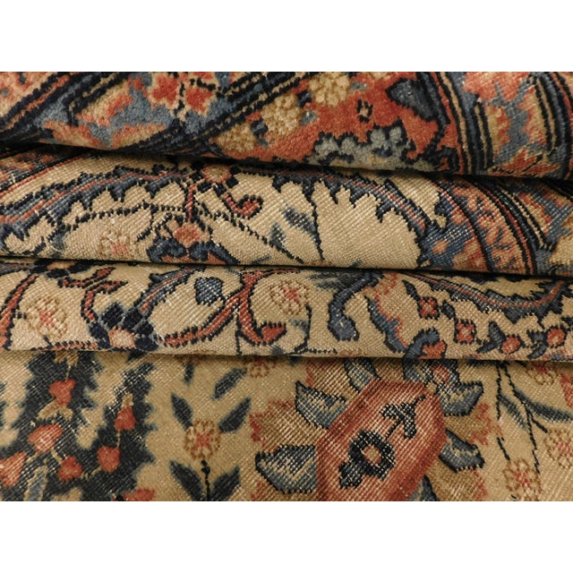 Antique Persian Tabriz Rug. 6'10"x 10' For Sale - Image 12 of 18