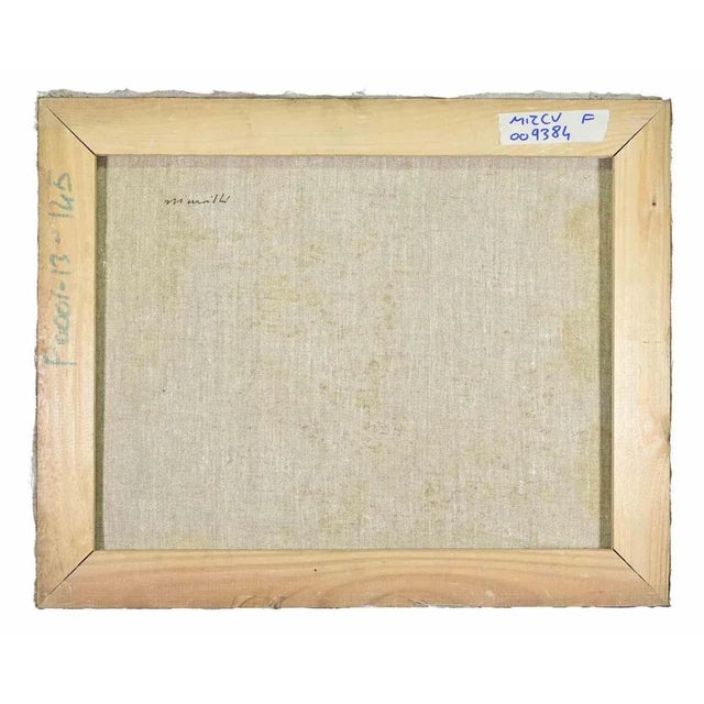 Franco Marzilli, Ballerinas, Oil Painting, 1970s For Sale - Image 4 of 5