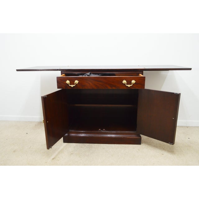 Stickley Mahogany Server For Sale - Image 11 of 14