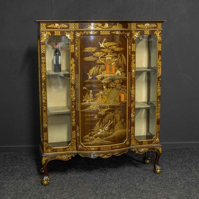 Edwardian Chinoiserie Cabinet, 1890s For Sale - Image 18 of 18