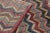 Vintage Turkish Rug With Distressed Chevron Pattern in Multicolor - Rug & Kilim For Sale - Image 10 of 10